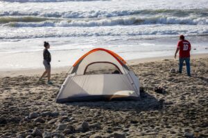 Photo Camping Strand