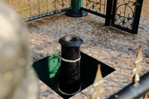 Photo Water filter installation