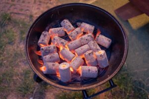Photo Vegetarian Grilling Camping