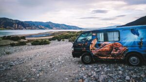 Photo Camper rental in New Zealand